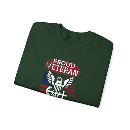Proud Veteran of United States Navy Sweatshirt