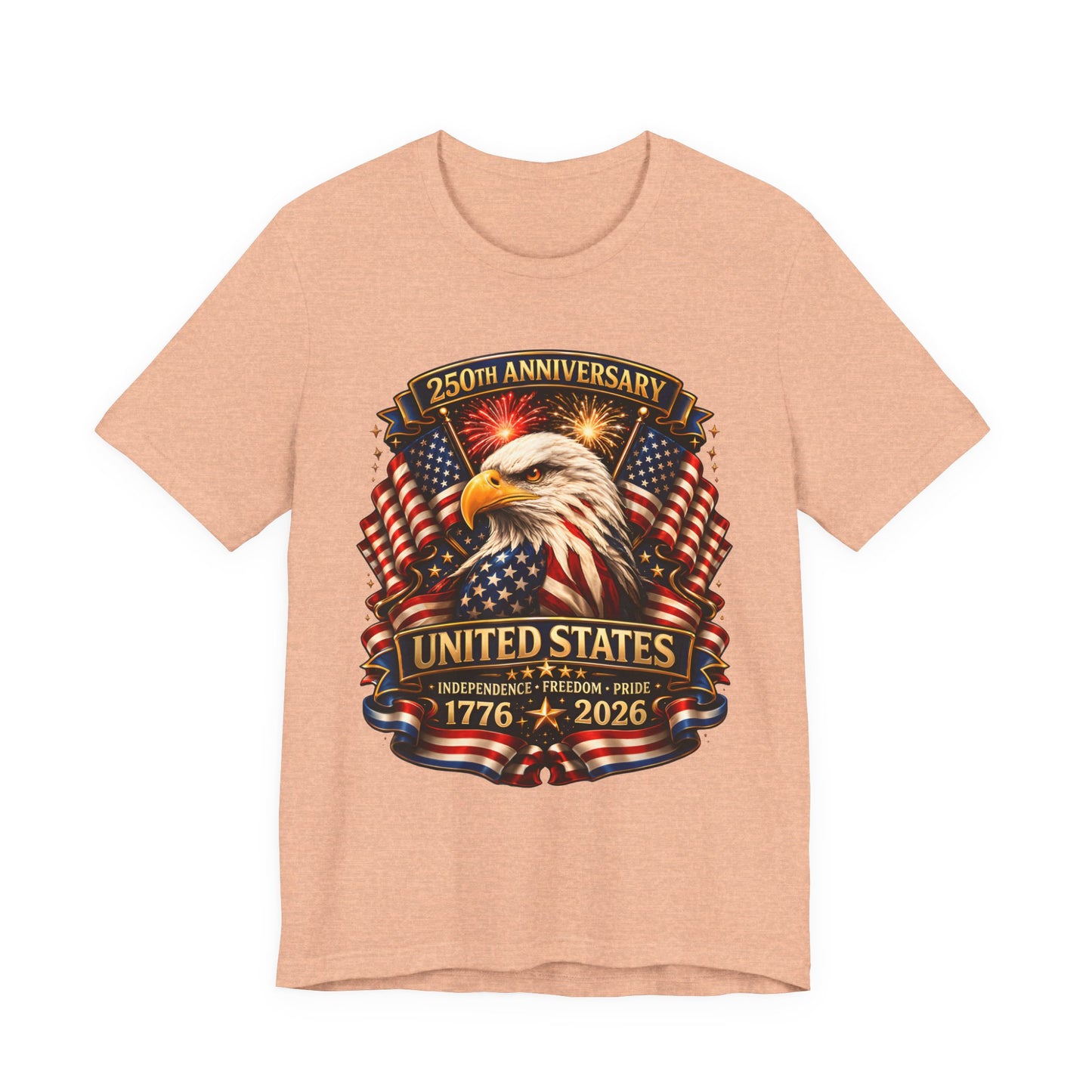 1776–2026 United States 250th Anniversary Eagle T-Shirt