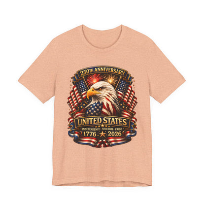 1776–2026 United States 250th Anniversary Eagle T-Shirt
