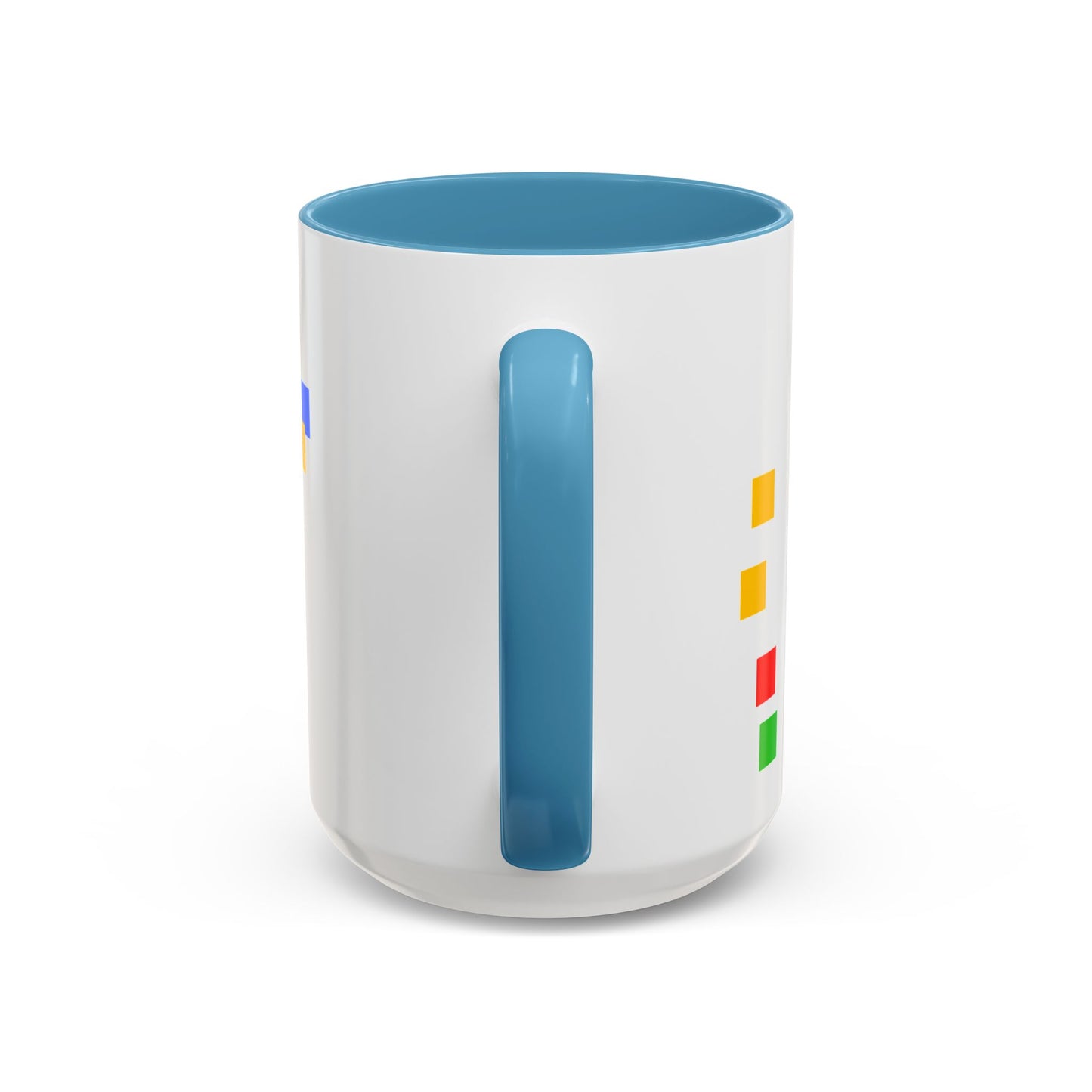 Autism Warrior Accent Coffee Mug – Bold Puzzle Pieces, Proud. Strong. Unique. (11/15oz)