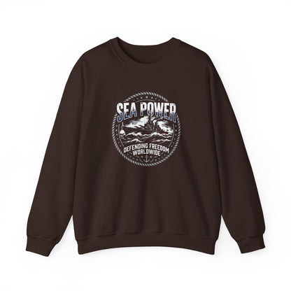 Sea Power: Defending Freedom Worldwide  Sweatshirt