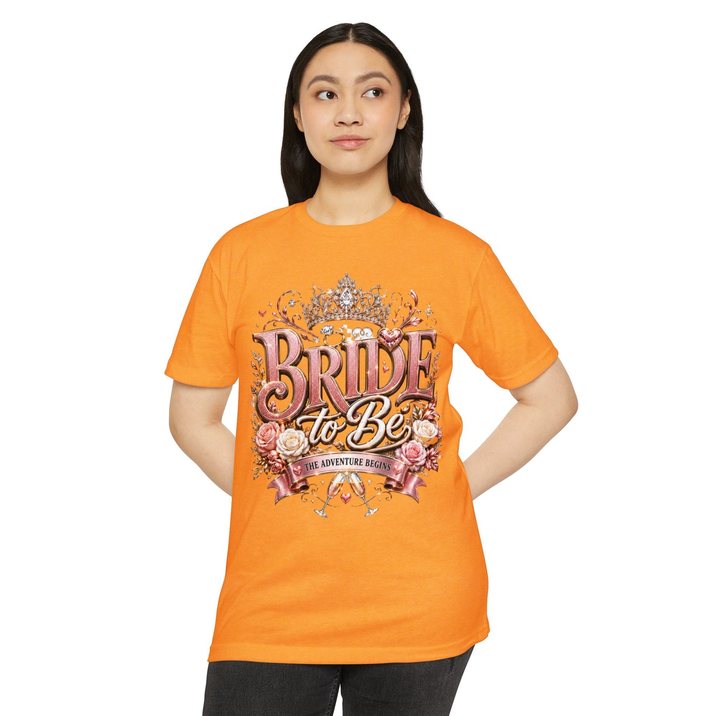 Bride to Be T-Shirt — Floral Crown Bachelorette Tee