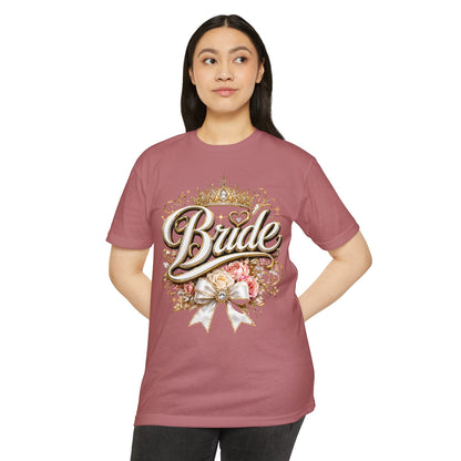 Bride Floral Crown T-Shirt