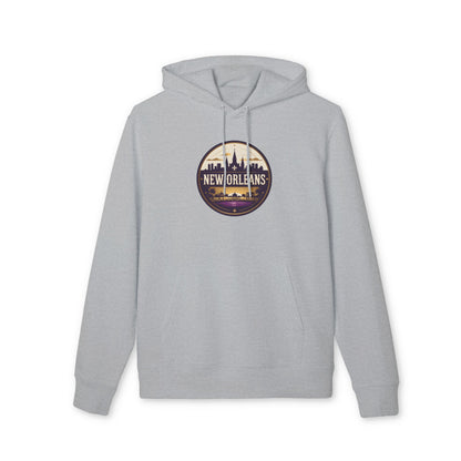 New Orleans Skyline Hoodie — Vintage Crescent City Travel Pullover