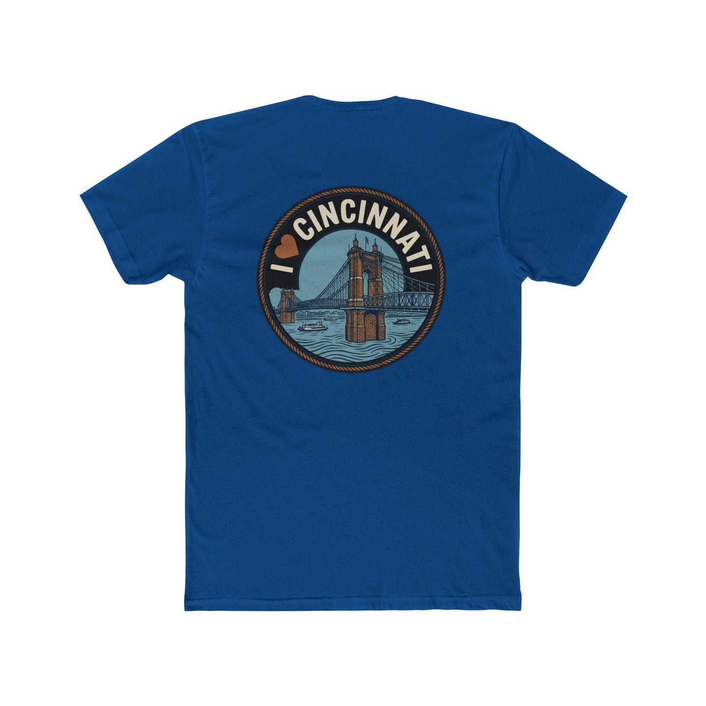 I Heart Cincinnati Tee — Cincinnati Skyline Crew T-Shirt