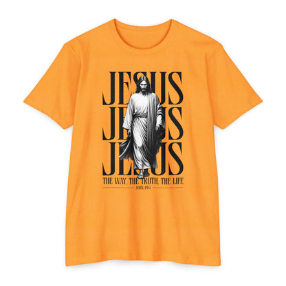 Jesus Graphic T‑Shirt — The Way The Truth The Life Faith Tee