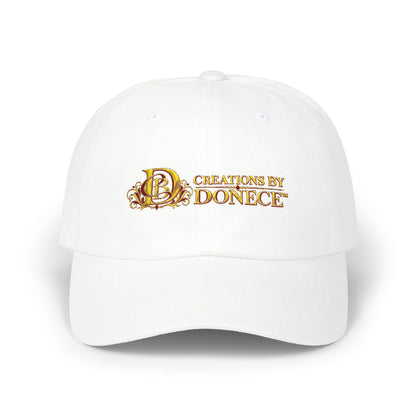 Dad Cap — Creations by Donrice Embroidered Logo Hat