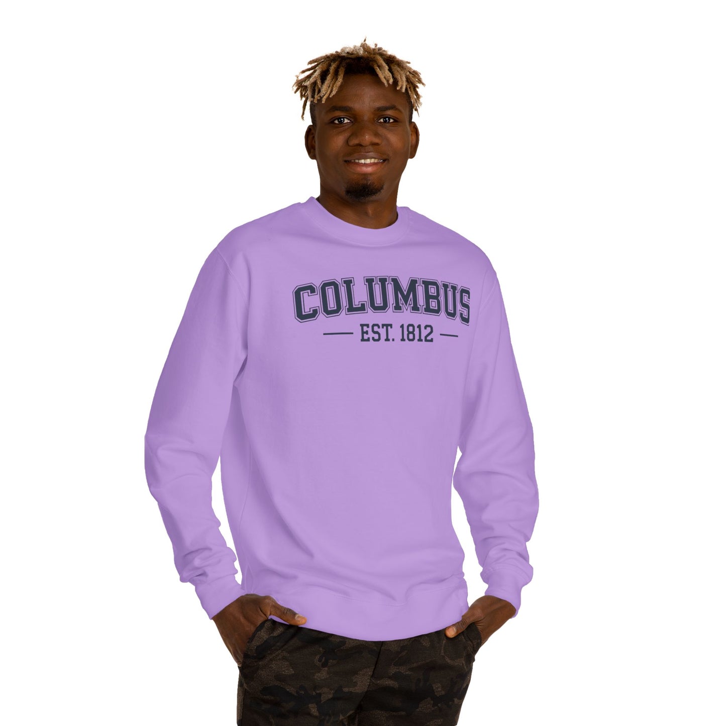 Columbus EST. 1812 Crewneck Sweatshirt — Vintage City Logo