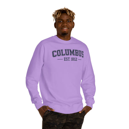 Columbus EST. 1812 Crewneck Sweatshirt — Vintage City Logo