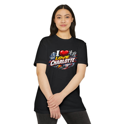 I Love Charlotte Racing T-Shirt
