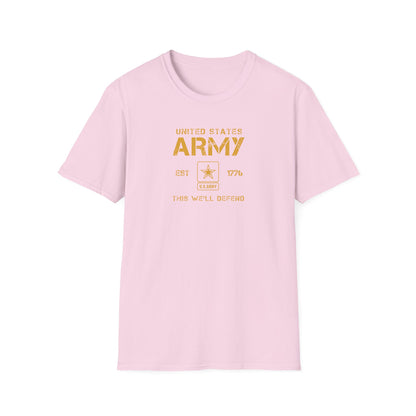 United States Army 'This We'll Defend' Military T-Shirt