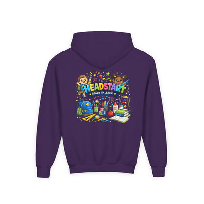 Head Start Kids Hoodie – 'Ready to Learn' Back-to-School Youth Sweatshirt