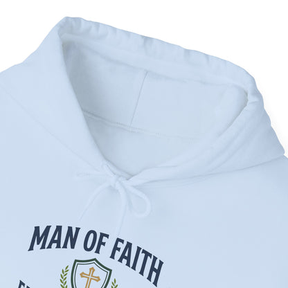 Man of Faith Father of Strength Hoodie