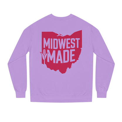 Midwest Made Sweatshirt — Ohio State Outline Corn Graphic Crewneck