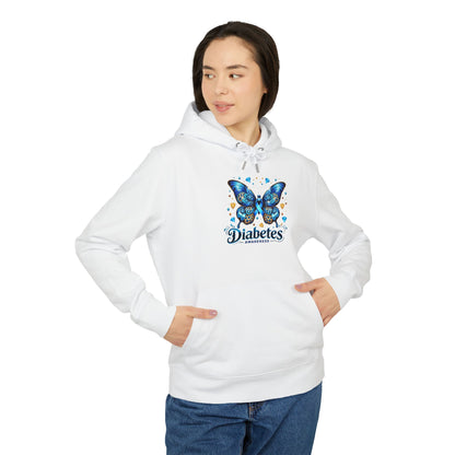 Diabetes Awareness Butterfly Hoodie