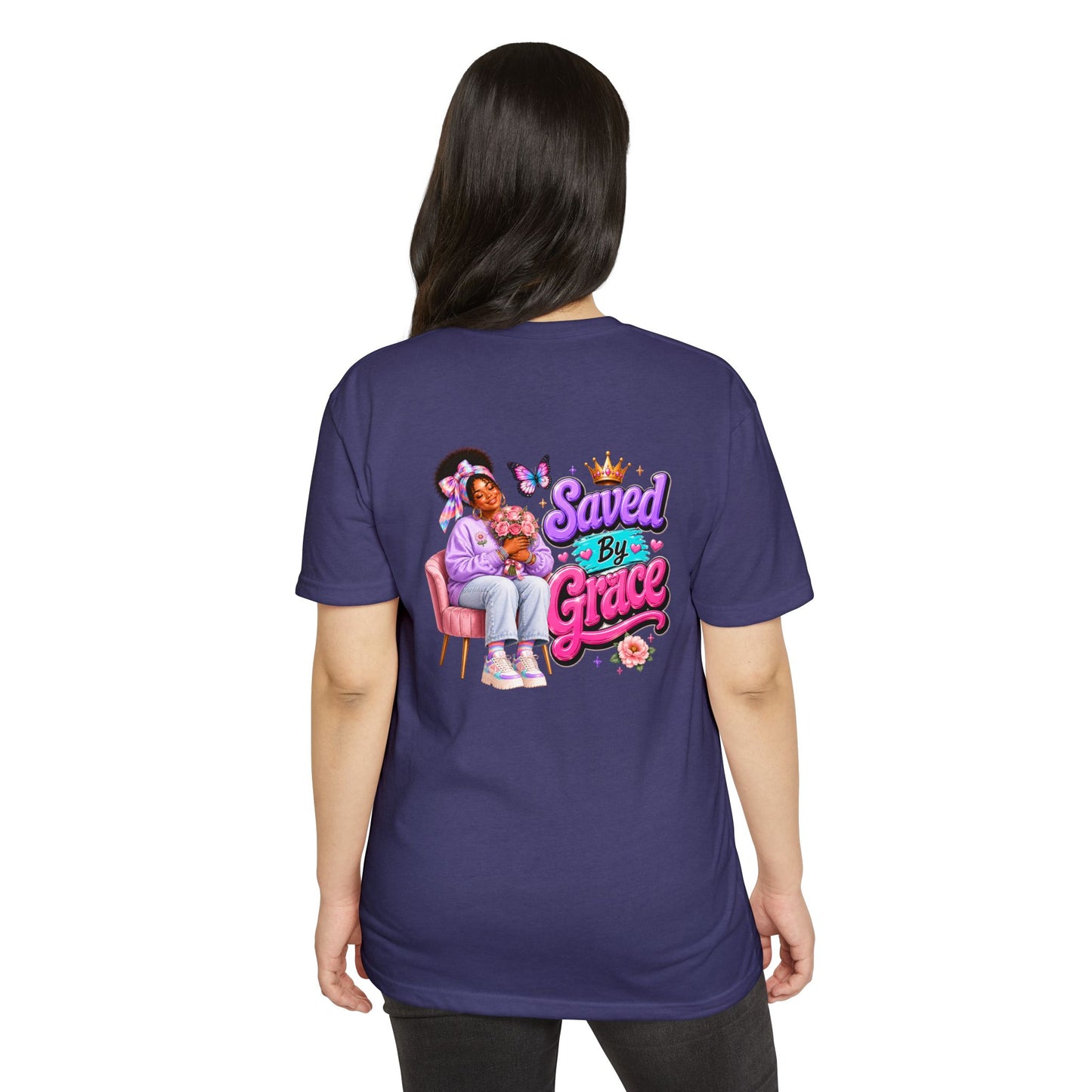 Saved By Grace T-Shirt — Faith-Inspired Graphic Tee