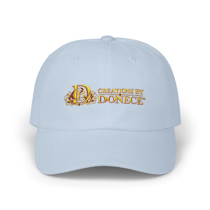 Dad Cap — Creations by Donrice Embroidered Logo Hat