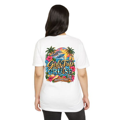 Girls Trip Cruise T-Shirt — Tropical Vacation Graphic Tee