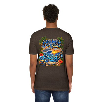 Father & Son Cruise T-Shirt — Tropical Cruise Vacation Gift