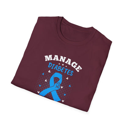 Manage Diabetes Live Better T-Shirt