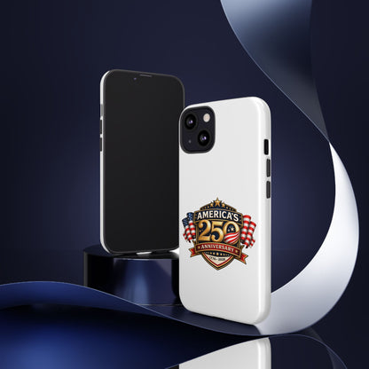 25th Anniversary Patriotic Phone Case — America’s Celebration Design