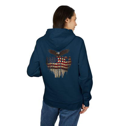 American Eagle Flag Hoodie — Patriotic USA Graphic Pullover