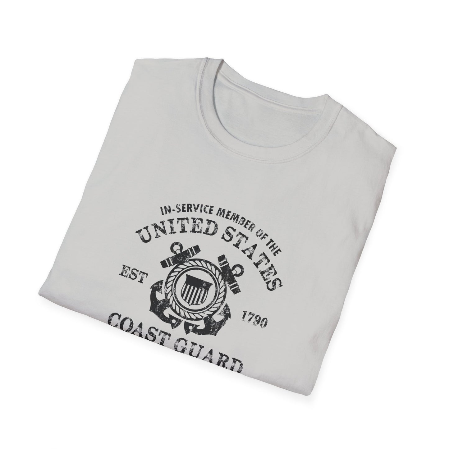 In-Service Member of the United States EST 1790 Coast Guard T-Shirt