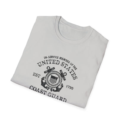 In-Service Member of the United States EST 1790 Coast Guard T-Shirt