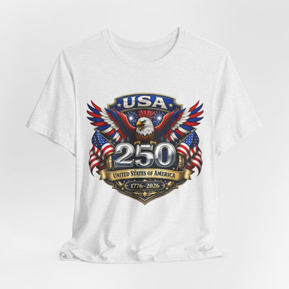 USA 250th Eagle T-Shirt — 1776–2026 Patriotic American Independence Tee