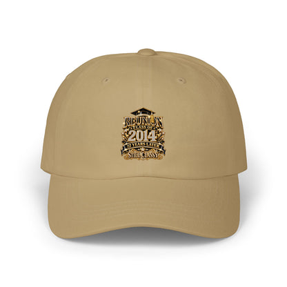 Embroidered 2014 Reunion Dad Cap — Vintage Class Badge Baseball Hat