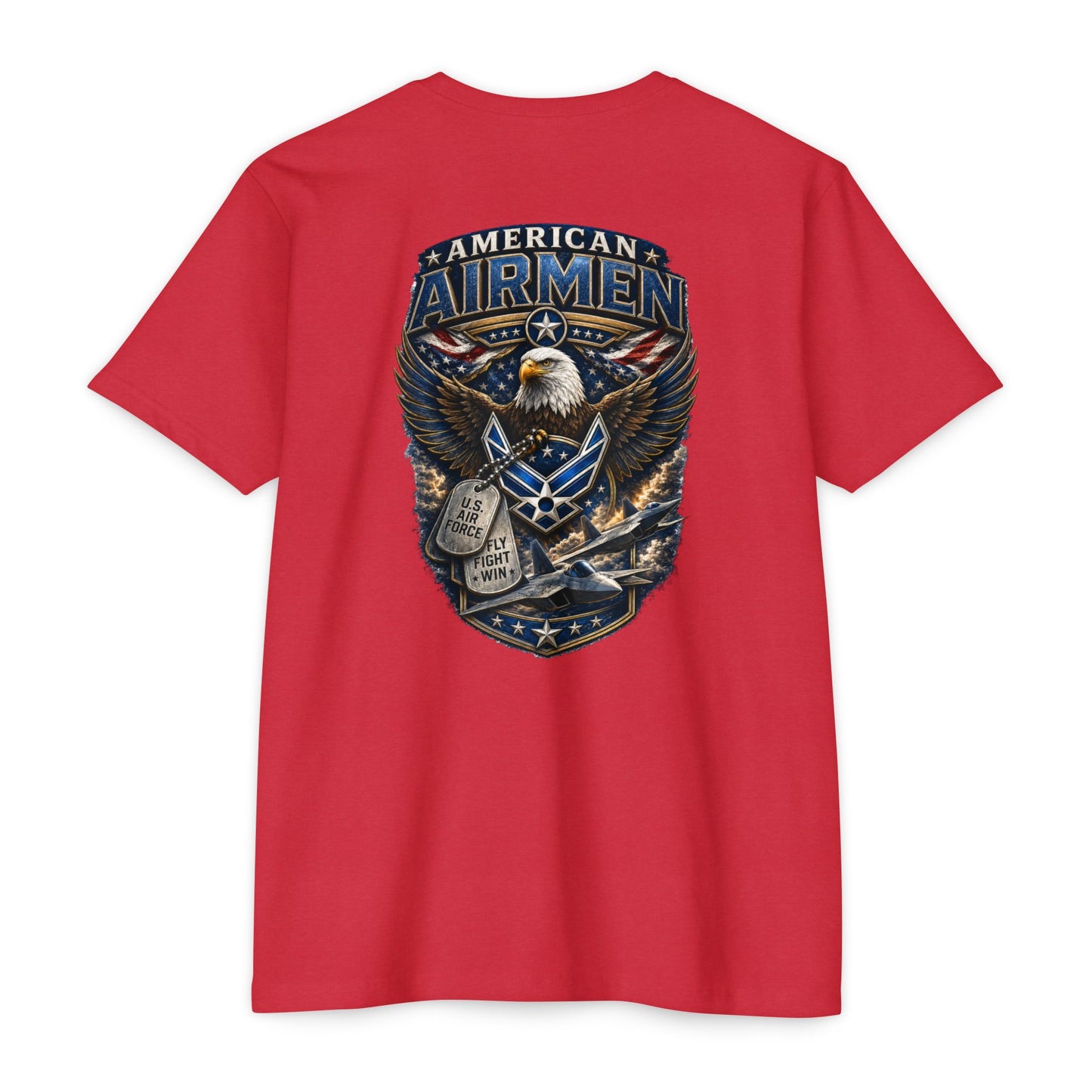 American Airmen Eagle T-Shirt — Patriotic USA Air Force Graphic Tee