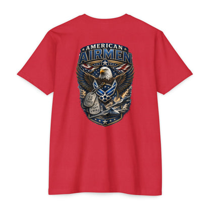 American Airmen Eagle T-Shirt — Patriotic USA Air Force Graphic Tee