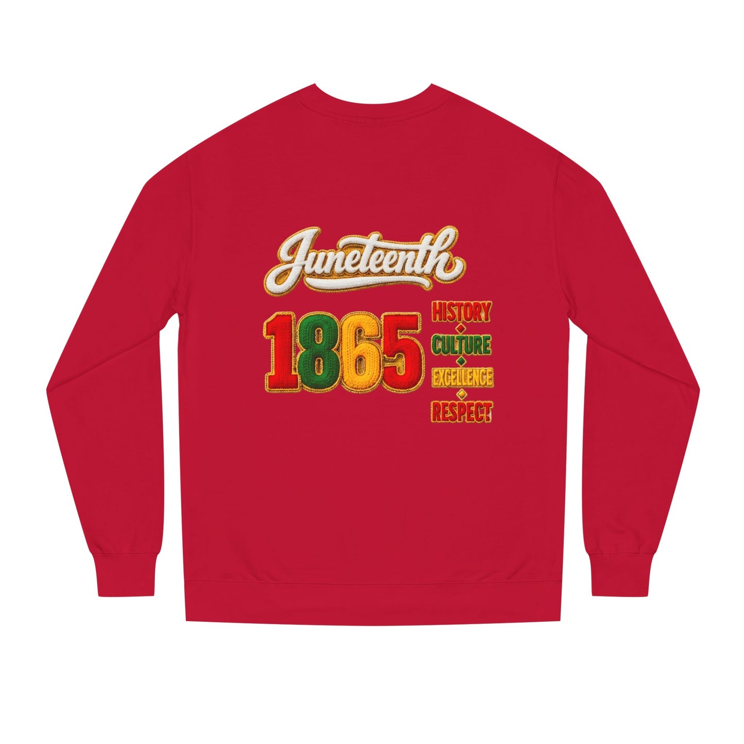 Juneteenth 1865 Sweatshirt — History • Culture • Resilience • Respect