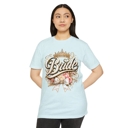 Bride Floral Crown T-Shirt