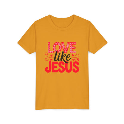 Youth Tee - "Love Like Jesus" Christian Kids Shirt