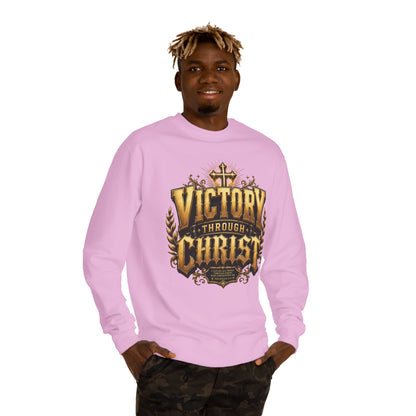 Victory Through Christ Sweatshirt