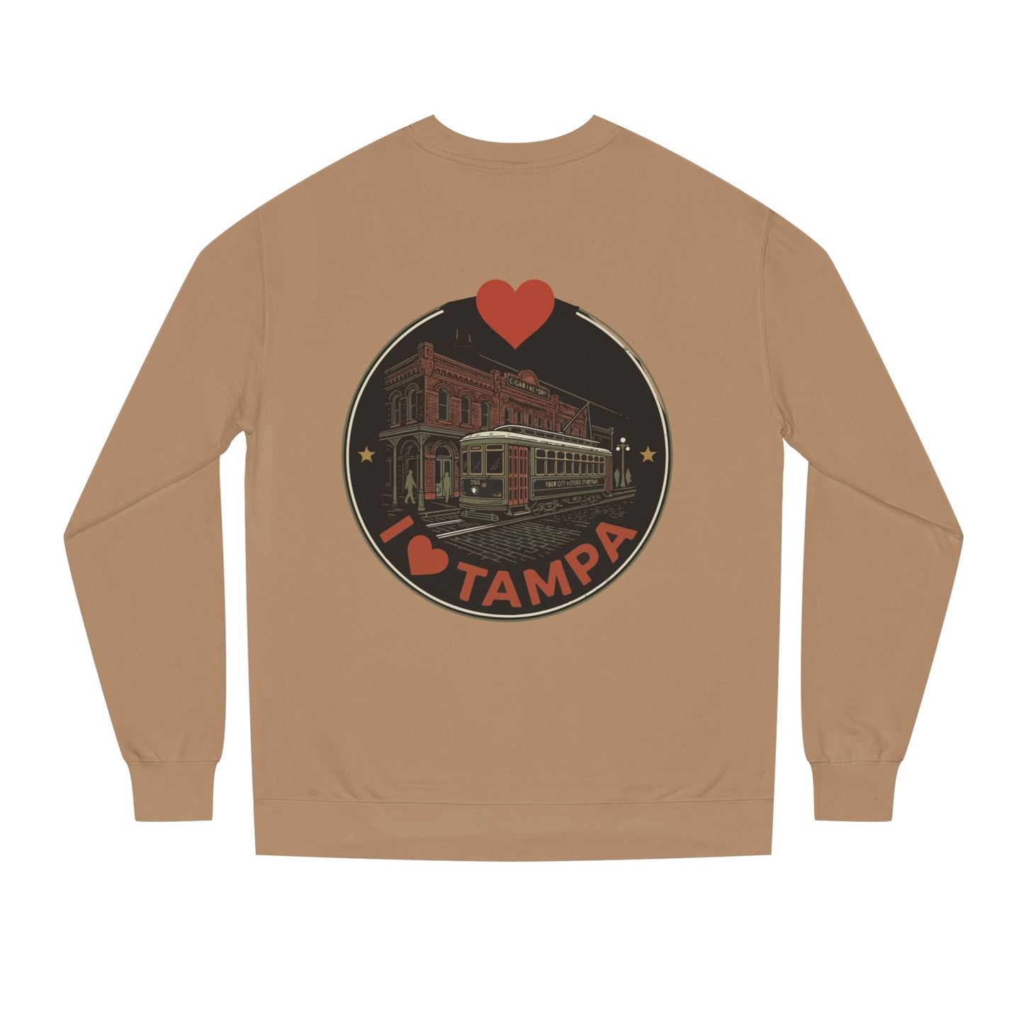 Tampa Sweatshirt — I  Tampa Vintage Streetcar Crewneck