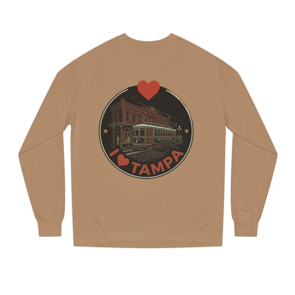 Tampa Sweatshirt — I  Tampa Vintage Streetcar Crewneck