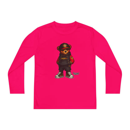 Youth Long Sleeve Tee — Urban Bear Graphic
