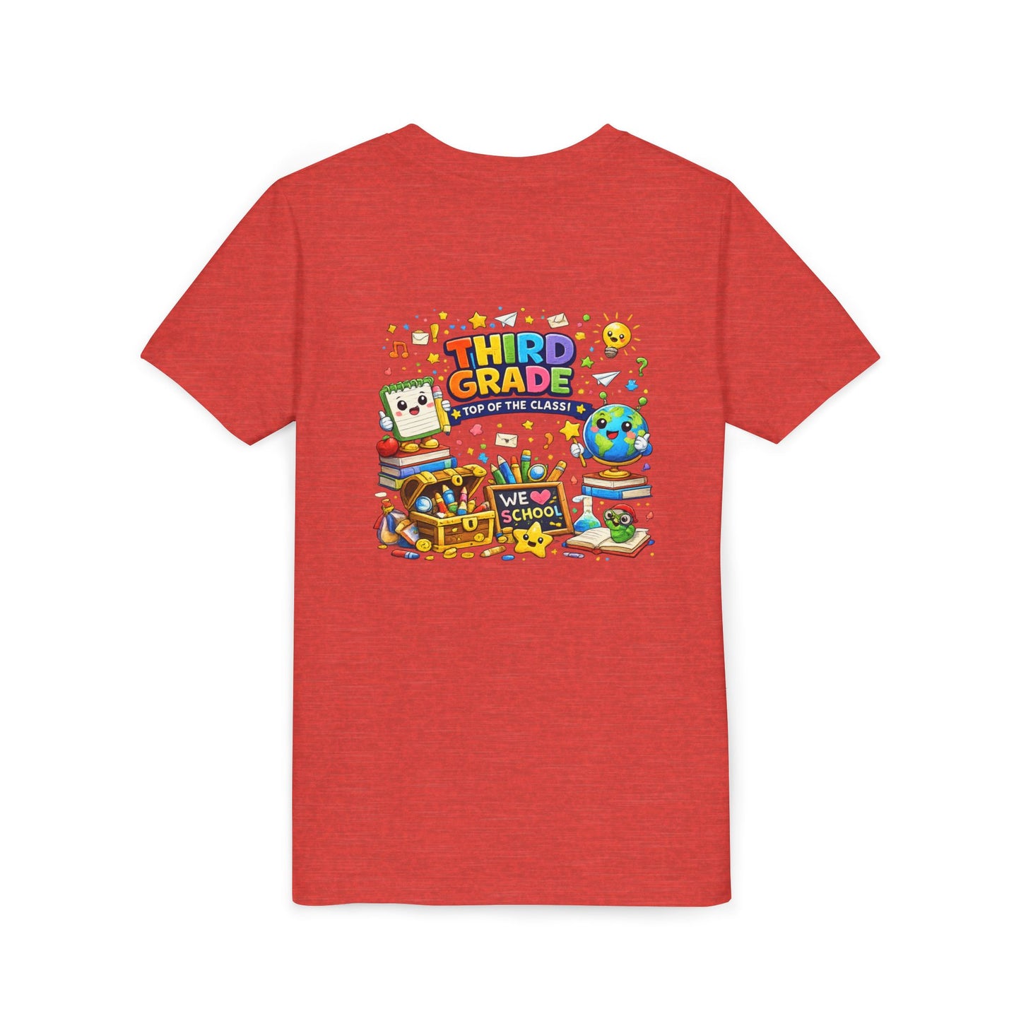 Third Grade Kids Tee — "Third Grade Out of the Classroom" Back-to-School Youth Shirt