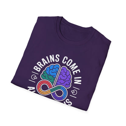 Brains Come in All Patterns T-Shirt