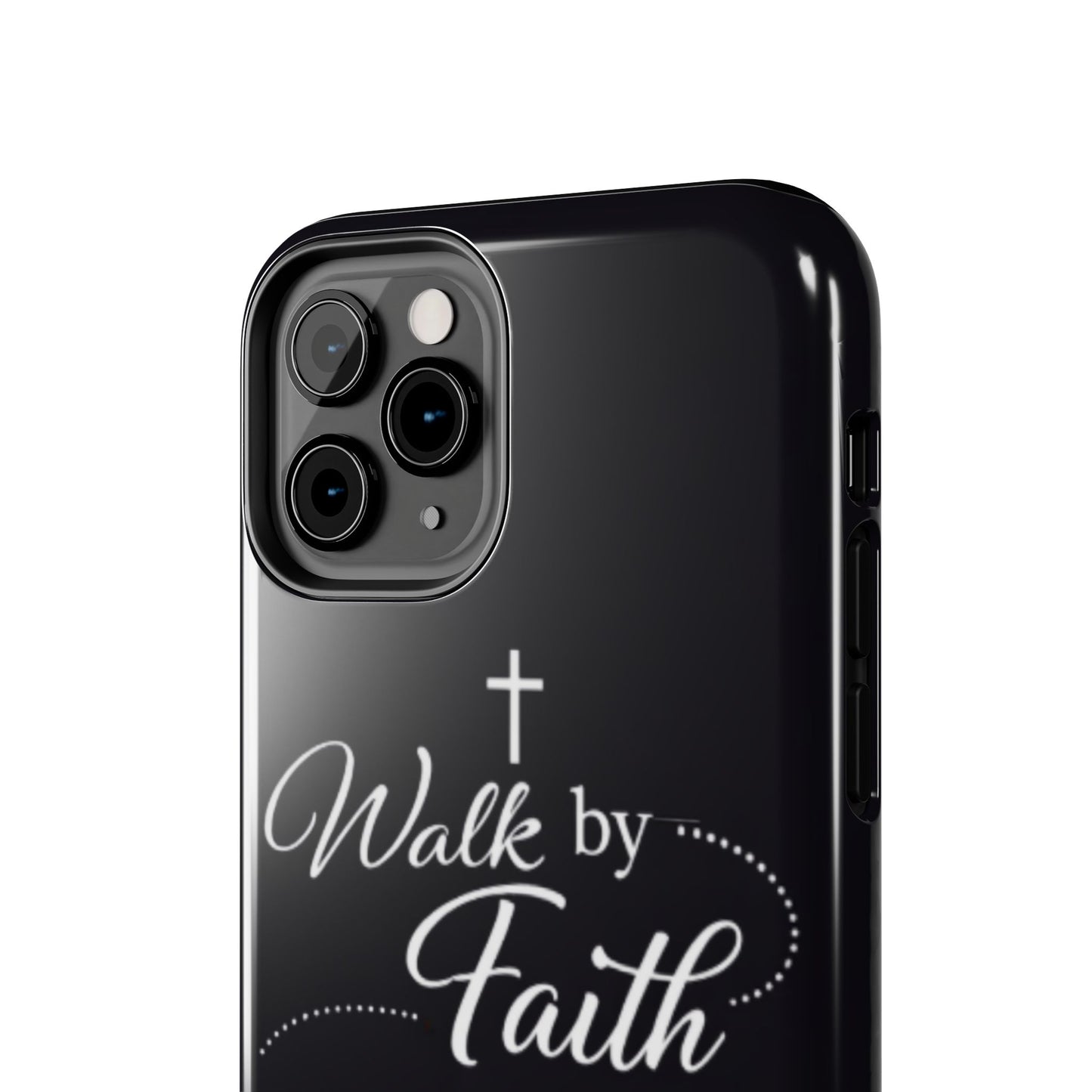 Walk by Faith Tough Phone Case – Christian Inspirational Scripture Design