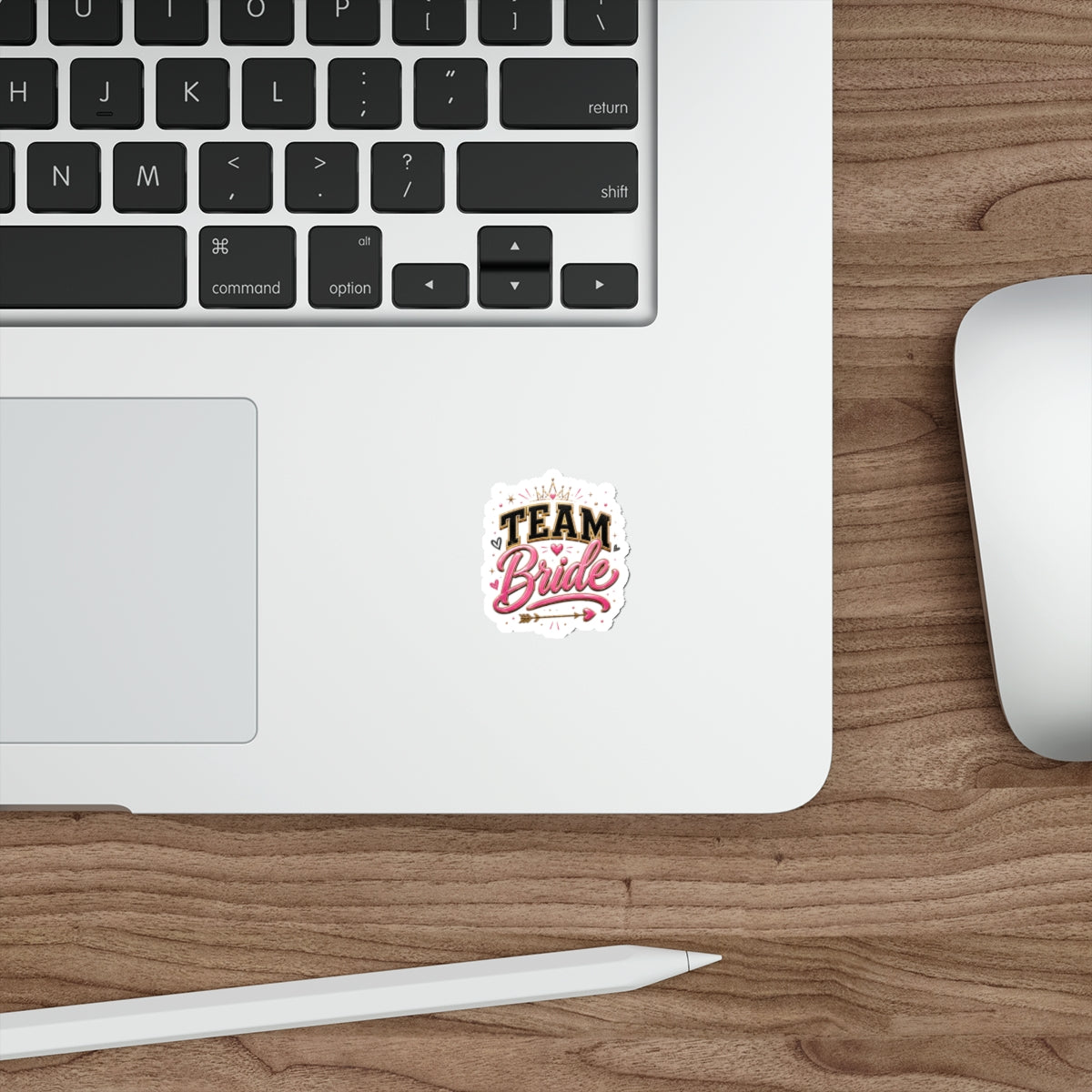 Team Bride Die-Cut Sticker — Bachelorette Party Bridal Shower Favor