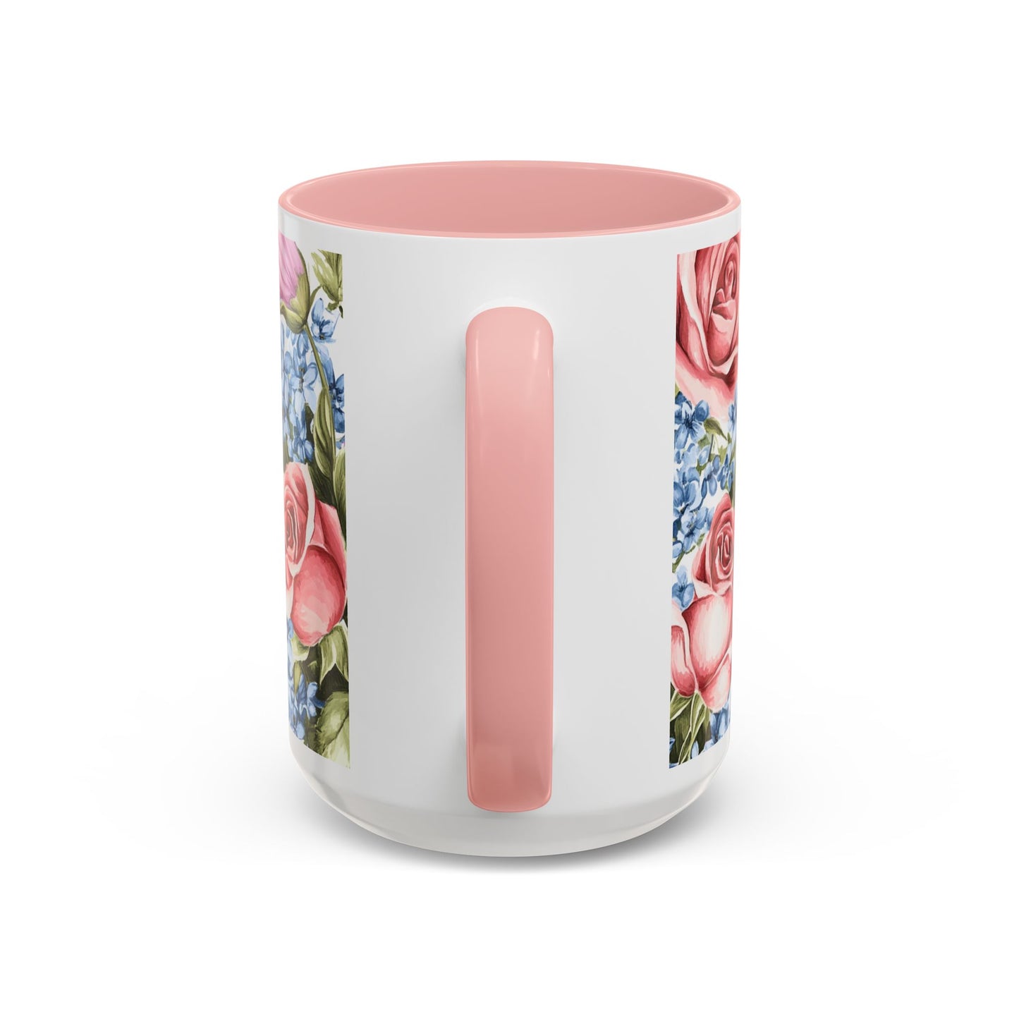 Mother's Day Butterfly Floral Coffee Mug – "Happy Mother's Day" Accent Mug (11/15 oz)