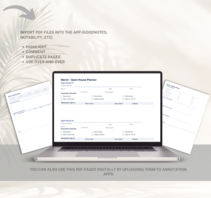 Real Estate Planner | Property Management & Investment Digital Planner
