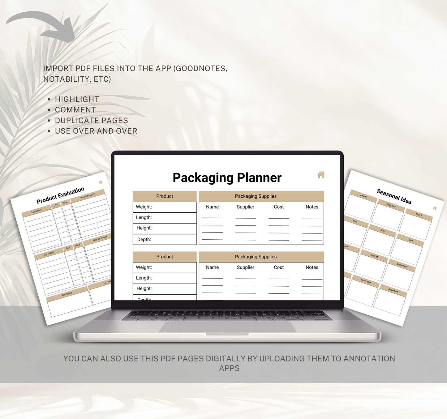 Small Business Planner | Digital PDF Planner for Entrepreneurs & Business Growth