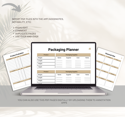 Small Business Planner | Digital PDF Planner for Entrepreneurs & Business Growth