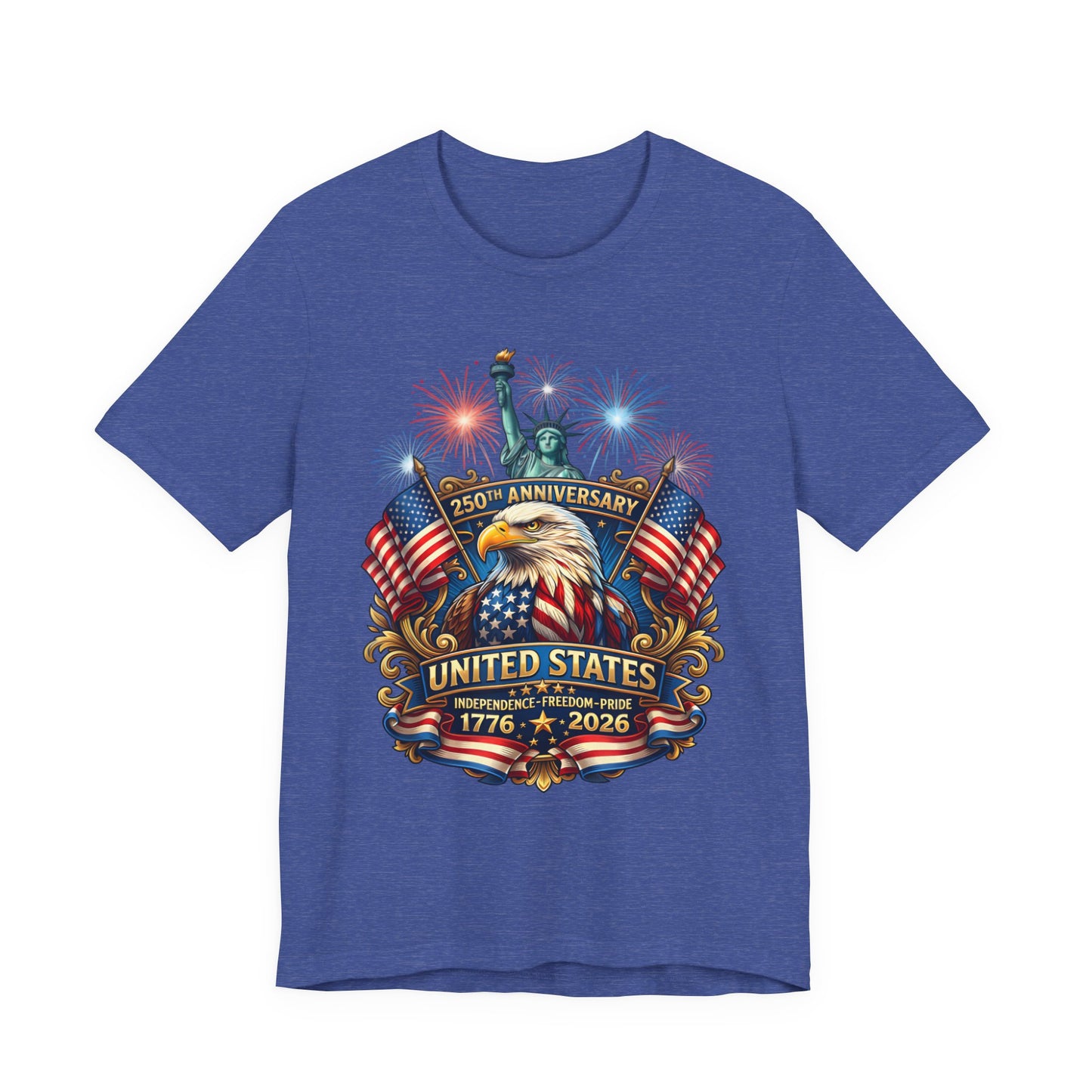 250th Anniversary United States Eagle T-Shirt – 1776–2026 Patriotic Tee