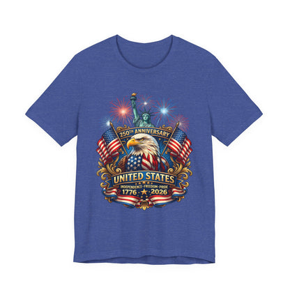 250th Anniversary United States Eagle T-Shirt – 1776–2026 Patriotic Tee