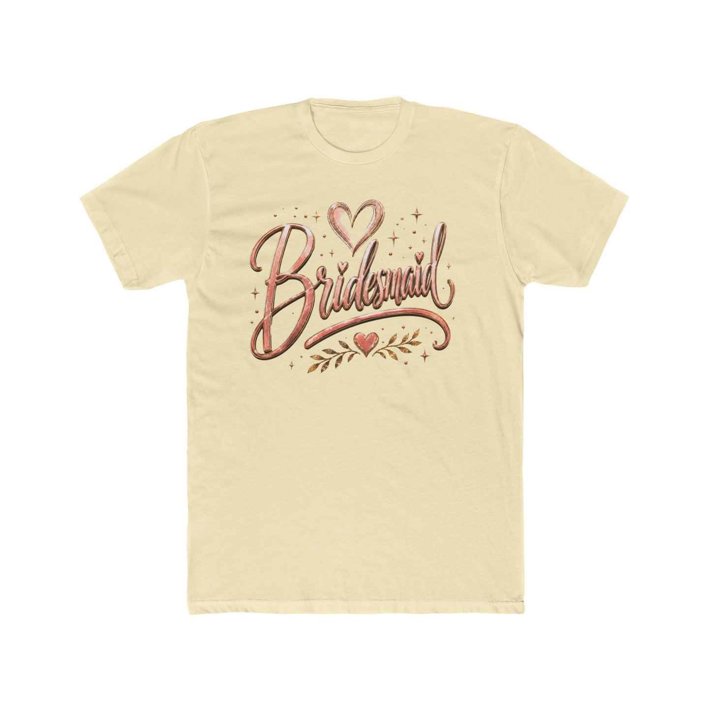 Bridesmaid Rose Gold Script T-Shirt